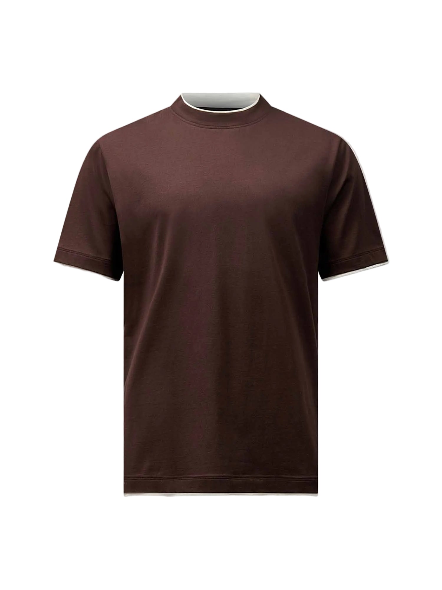 Peckham Rye Double Layer Mercerised Cotton Java T-Shirt